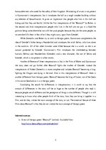 Esszék 'Modern Messages of an Ancient Story: Modern Interpretations of Beowulf', 3.                