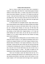 Összefoglalók, jegyzetek 'Summary about Israel and Gaza', 1.                