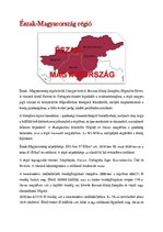 Kutatási anyagok 'Észak-Magyarország régió & Észak-Alföld régió', 2.                