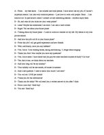 Összefoglalók, jegyzetek 'Job Interview', 2.                