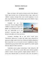 Esszék 'Futás', 1.                