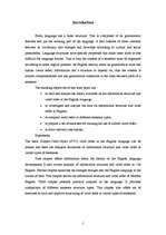 Kutatási anyagok 'Information Structure and Word Order in English', 1.                