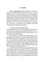 Kutatási anyagok 'Information Structure and Word Order in English', 2.                