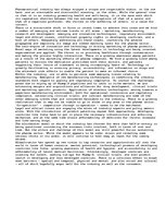 Esszék 'The Pharmaceutical Industry', 1.                