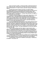 Esszék 'Starting a New Life', 1.                