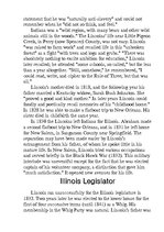 Kutatási anyagok 'The Greatest President of United States of America - Abraham Lincoln', 2.                