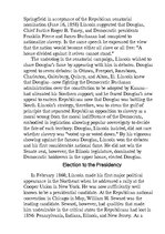Kutatási anyagok 'The Greatest President of United States of America - Abraham Lincoln', 5.                