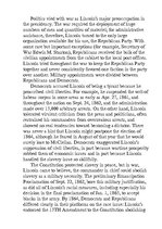 Kutatási anyagok 'The Greatest President of United States of America - Abraham Lincoln', 7.                