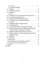 Kutatási anyagok 'Language Choice and Language Learning', 3.                