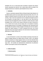 Kutatási anyagok 'Language Choice and Language Learning', 6.                