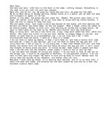 Esszék 'Letter/poem of death', 1.                