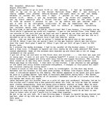 Esszék 'The Dreadful Afternoon Report.', 1.                