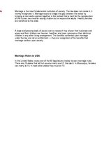 Esszék 'Divorce and Marriage in USA', 2.                