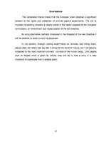 Esszék 'Animal Rights Against Experiments', 13.                