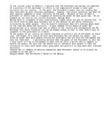 Esszék 'Presidential Power and the Power to Vote', 1.                