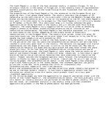 Esszék 'Where and how to Invest in Czech Republic?', 1.                