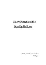 Kutatási anyagok 'Book Report "Harry Potter and the Deathly Hallows"', 1.                