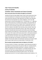 Esszék 'Poverty and Inequality in El Salvador', 2.                