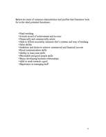 Esszék 'Franchising', 4.                