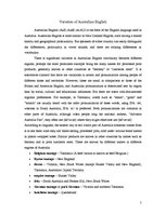 Kutatási anyagok 'Australian English Variety', 5.                