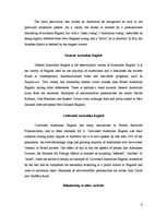 Kutatási anyagok 'Australian English Variety', 8.                