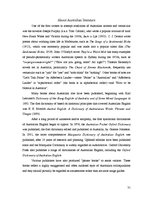 Kutatási anyagok 'Australian English Variety', 31.                