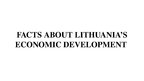 Prezentációk 'Economic Development of Lithuania - Macroeconomic Analysis', 3.                