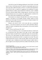 Kutatási anyagok 'Why the European Union Is not Democratic', 6.                