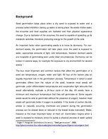 Gyakorlati jelentések 'How Is the Germination of Daikon Radish Seeds Affected by the Salt Added to Wate', 3.                