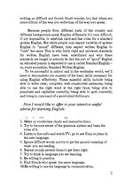 Kutatási anyagok 'How We Learn English. Two English Languages', 2.                