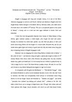 Esszék 'Similarities and differences between film "King Arthur" and text "The Mother Ton', 1.                