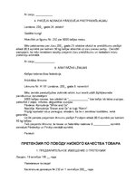 Minták 'Claim for Inferior Quality of the Goods', 4.                