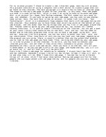 Esszék 'How to Make a Webpage?', 1.                