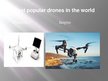 Prezentációk 'Drones', 8.                