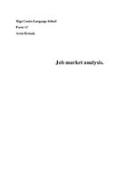 Kutatási anyagok 'Job Market Analysis ', 1.                