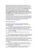 Összefoglalók, jegyzetek 'Home Reading "Microcontrollers"', 3.                