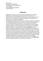 Kutatási anyagok 'Motivation and Sports Performance', 2.                