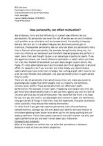 Kutatási anyagok 'Motivation and Sports Performance', 3.                