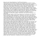 Esszék 'Breakfast Cereal Industry in 1994', 1.