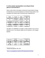 Kutatási anyagok 'The Portuguese Attitude to Drinking Tap Water', 7.                