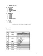 Kutatási anyagok 'The Portuguese Attitude to Drinking Tap Water', 21.                