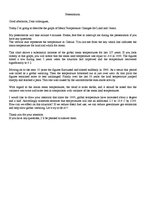 Esszék 'Describing the Graph of Mean Temperature Changes for Land and Ocean', 2.                