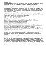 Összefoglalók, jegyzetek 'Report on Red Giants and Type II Supernovae ', 1.                