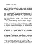 Esszék 'The United States of America', 1.                