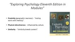 Prezentációk 'What Makes Us Attractive?', 2.                