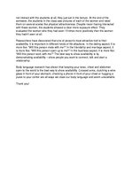 Prezentációk 'What Makes Us Attractive?', 19.                