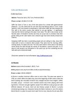 Összefoglalók, jegyzetek 'Turin - Italy's Forgotten City', 16.                