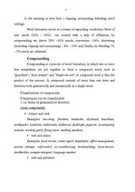 Kutatási anyagok 'Word Formation', 5.                