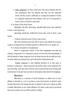 Kutatási anyagok 'Word Formation', 7.                