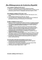 Prezentációk 'Die Bildungssystem in Lettland (Izglītības sistēma Latvijā) ', 2.                